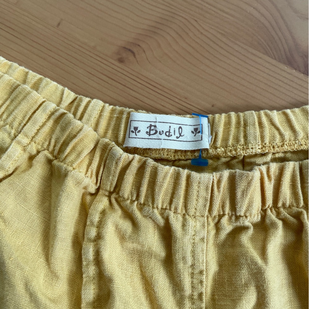 Balloon linen pants